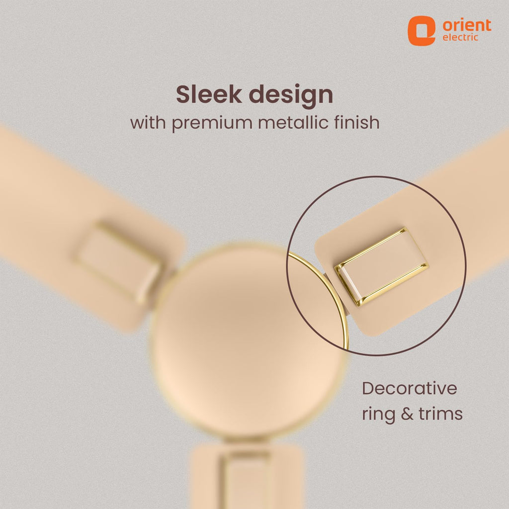 Orient Electric 1200mm Apex Cruise Ceiling Fan for Home | BEE 1 Star Rated Energy Efficient Fan|Outstanding Performance | 2 Years Warranty by Orient | Royal...