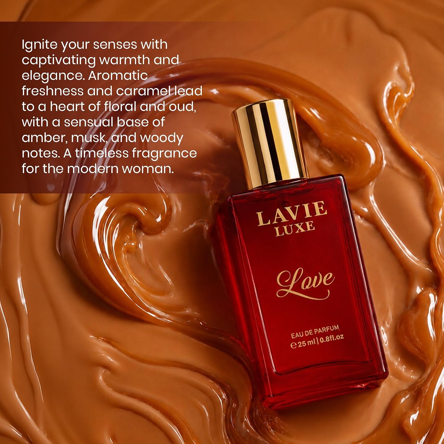 Lavie Luxe Love Women Eau De Parfum | Luxury Collection 25ml Perfume | Perfume for Women