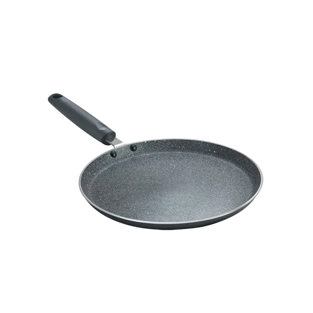 Prestige Omega Deluxe Granite Dosa Tawa, 280 mm, Black, Nonstick Aluminium