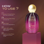 French Essence Bloom Eau de Parfum for Women | Long-Lasting Luxury Perfume | Ideal Gift for Wife & Girlfriend |30 ml Each | Pack of 2