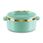 MILTON Curve 2500 Inner Stainless Steel Casserole, 2.15 litres, Light Green | BPA Free |