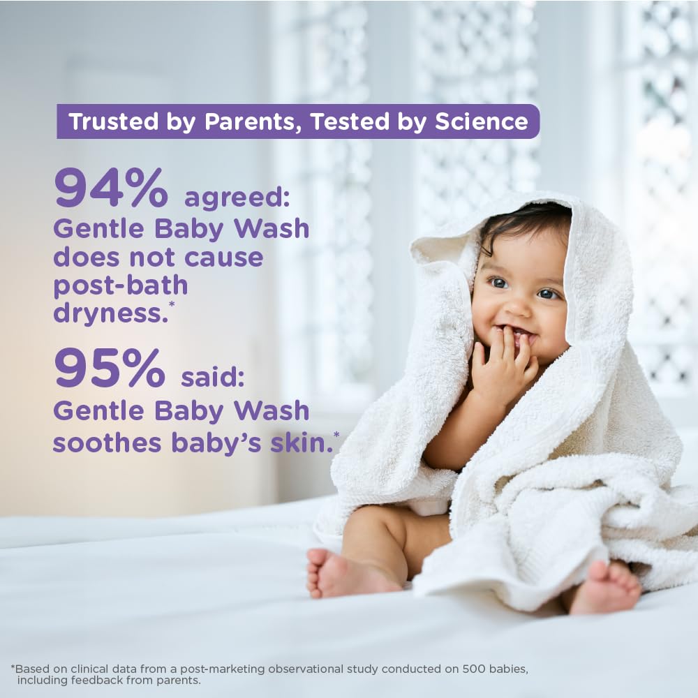Himalaya Gentle Baby Wash|Chickpea,Fenugreek|pH 5.5|Safe from day1|200ml
