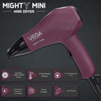 VEGA PROFESSIONAL Might Mini Straightening Brush & Dryer 1000-1200 Watts With 2