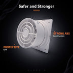 V-Guard Clado 6 150 mm Exhaust Fan |White