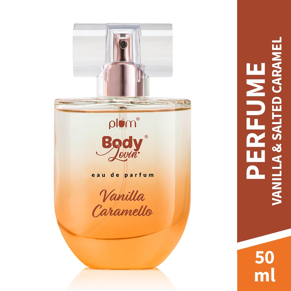 Plum BodyLovin' Vanilla Caramello Eau De Perfume (Parfum) 50 ml| Long-Lasting Gourmet Fragrance | Luxury Perfume for Women | Vanilla, Caramel &...