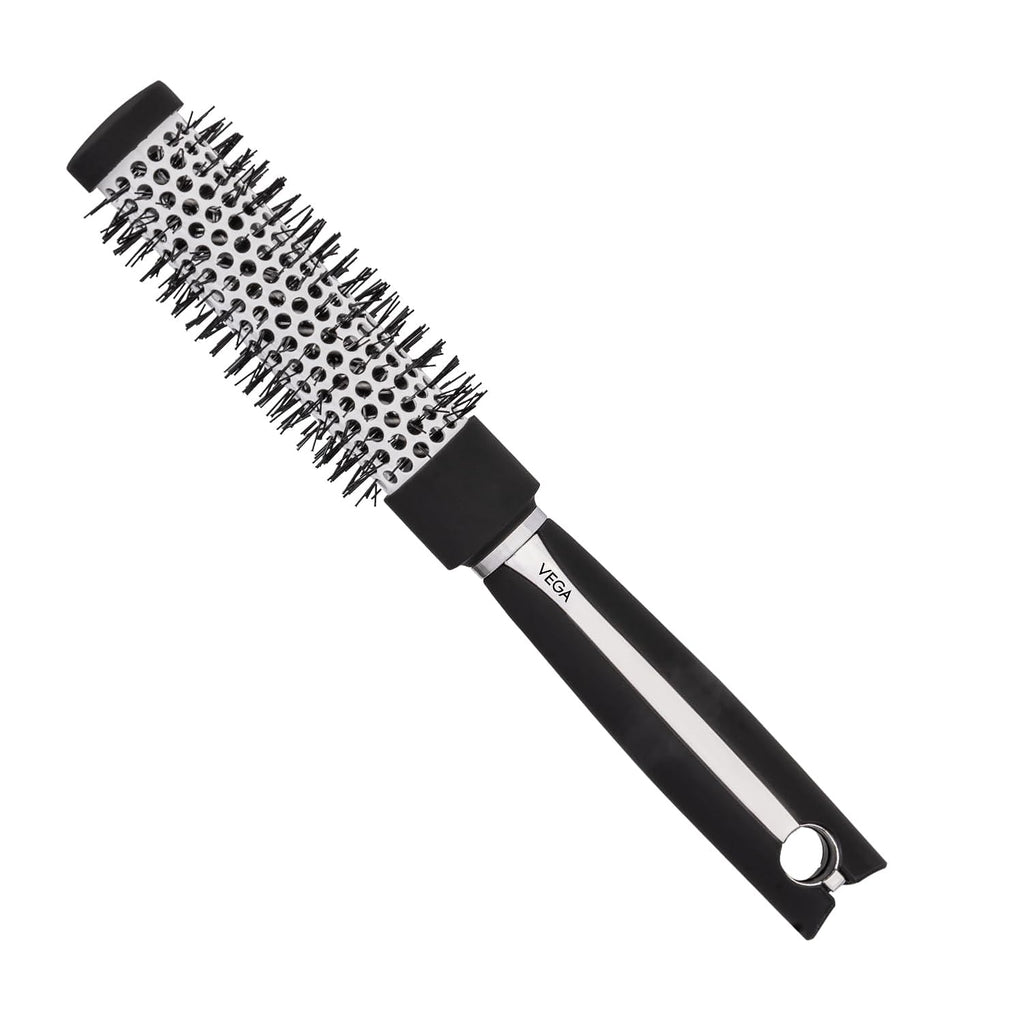 Vega Hot Curl Hair Brush (India's No.1* Hair Brush Brand) For Add Shine & Volume