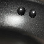 Meyer Midnight Hard Anodized Aluminium Non Stick Saucier Pan | 20cm/1.9L, Black
