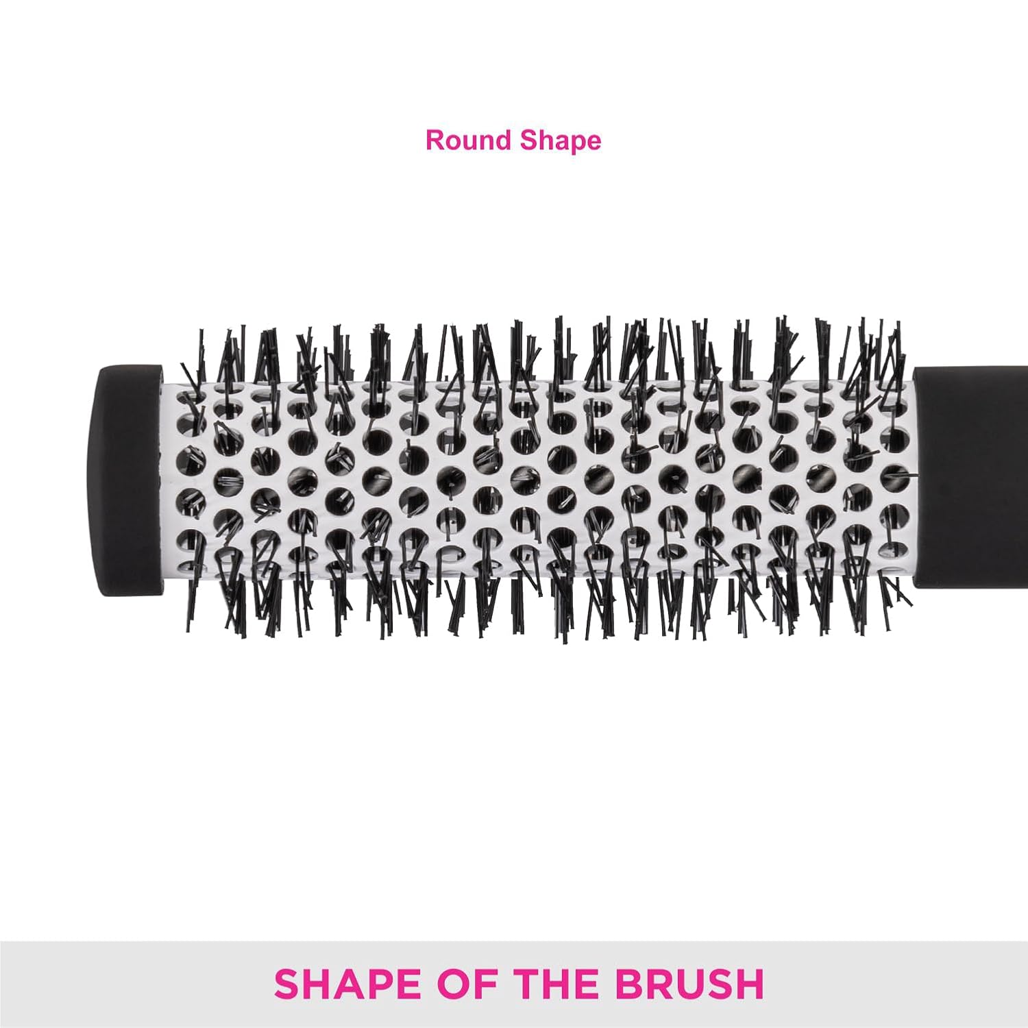 Vega Hot Curl Hair Brush (India's No.1* Hair Brush Brand) For Add Shine & Volume