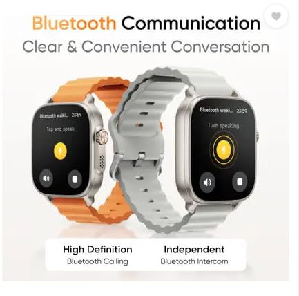 realme Watch 5,1.97" AMOLED,Upto 20 Days Battery,BT Calling,GPS,Compass,IP68 Smartwatch (Titanium Silver Strap, One Size)