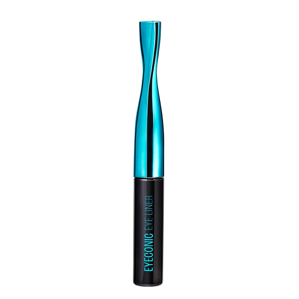 LAKME 9to5 Eyeconic Waterproof Liquid Eyeliner, Intense Black, 4.5 ml, for Precise Eye Definition, with Quick-Dry Formula, Smudgeproof and Waterproof