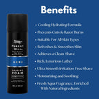 Forest Hill Aqua Pre Shave Foam For Men 266 ml (pack of-5)