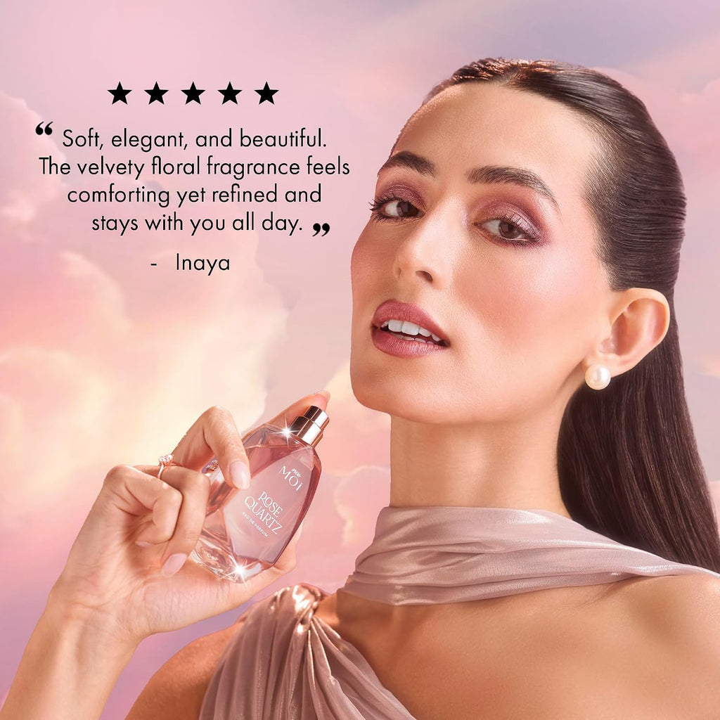 Nykaa Rose Quartz EDP 50ml | Floral Musk Scent for Women | Tuberose, Musk Soft Fragrance | Long-Lasting Everyday & Evening Scent | Luxury Elegant | Best...