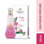 Yardley London English Rose Perfume for Women, 50ml – 90% Naturally Derived, Floral Daily Wear Spray | Rose & Musk Fragrance