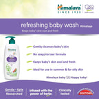Himalaya Refreshing Baby Wash 400 ml and Himalaya Baby Shampoo (400 ml)