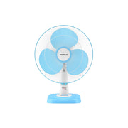 Havells SWING NEO NS TABLE FAN 400 MM| Smooth Air Flow & Jerk- Free oscillation | 100% Copper Motor | 3 Speed Regulation| Air Speed: 1350 RPM| Tilting Fan Head Mechanism (Icy Blue)