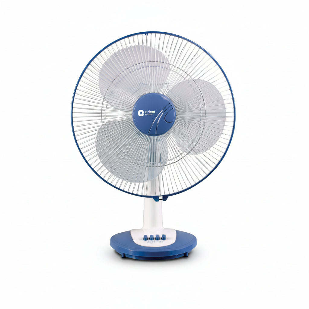 Orient Electric Desk-25 400mm Table Fan (Crystal White)
