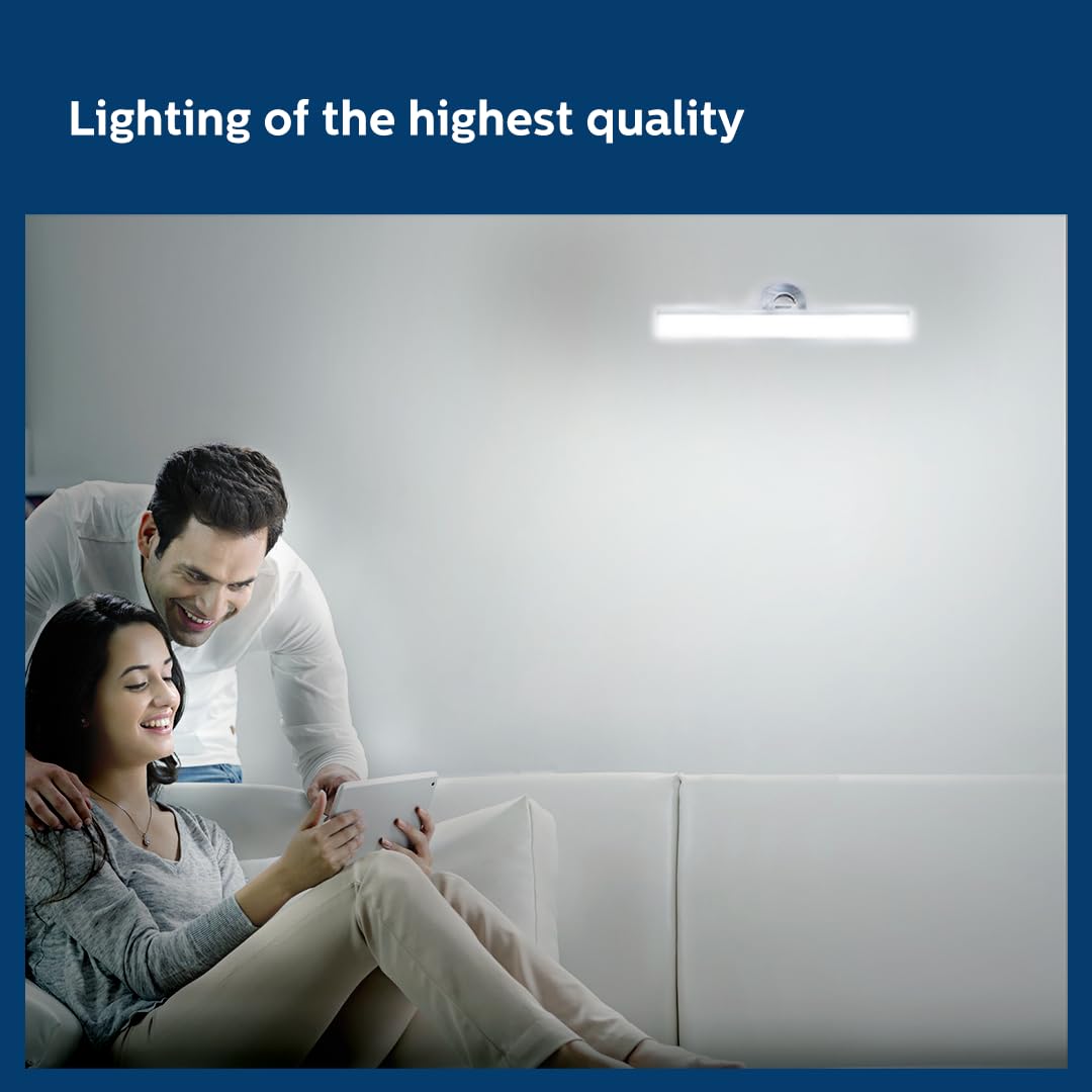 Philips T Beamer 20w Rechargeable Emergency Inverter Led Light Bulb (Pack of 4), Cool Day White, standard