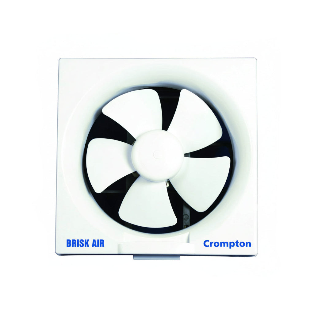 Crompton Brisk Air 150 mm (6 inch) Exhaust Fan for Kitchen, Bathroom and Office (White)