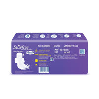 Stayfree Dry Max All Night XXL Sanitary Pads For Women | 42 Pads | Dry Cover | Provides Dry Feel for Up to 12 Hours | Super Lock Gel Pockets to Absorb Heavy Flow