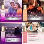 Bella Vita Luxury | Perfume Gift Set for Women 4x20ml | Gifts for Woman | Perfume for Woman | Date, Senorita, Glam, Rose Long Lasting EDP | Floral &...