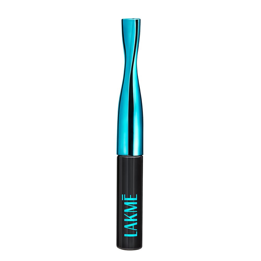 LAKME 9to5 Eyeconic Waterproof Liquid Eyeliner, Intense Black, 4.5 ml, for Precise Eye Definition, with Quick-Dry Formula, Smudgeproof and Waterproof