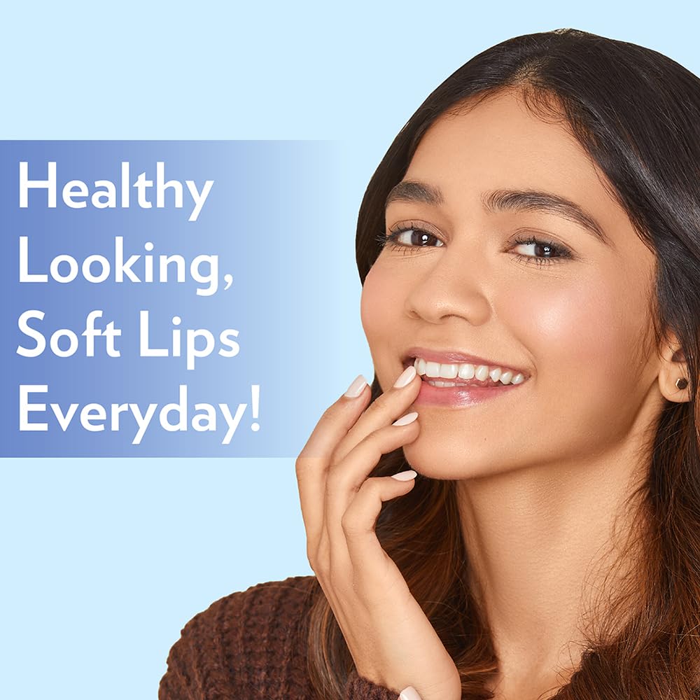 Vaseline Lip Tins Original Care, 17g | Infused with Vitamin E to Hydrate & Moisturize Dry Lips Transparent
