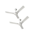 Havells 1200mm Enticer Energy Saving Ceiling Fan (Pearl White Chrome, Pack of 2)