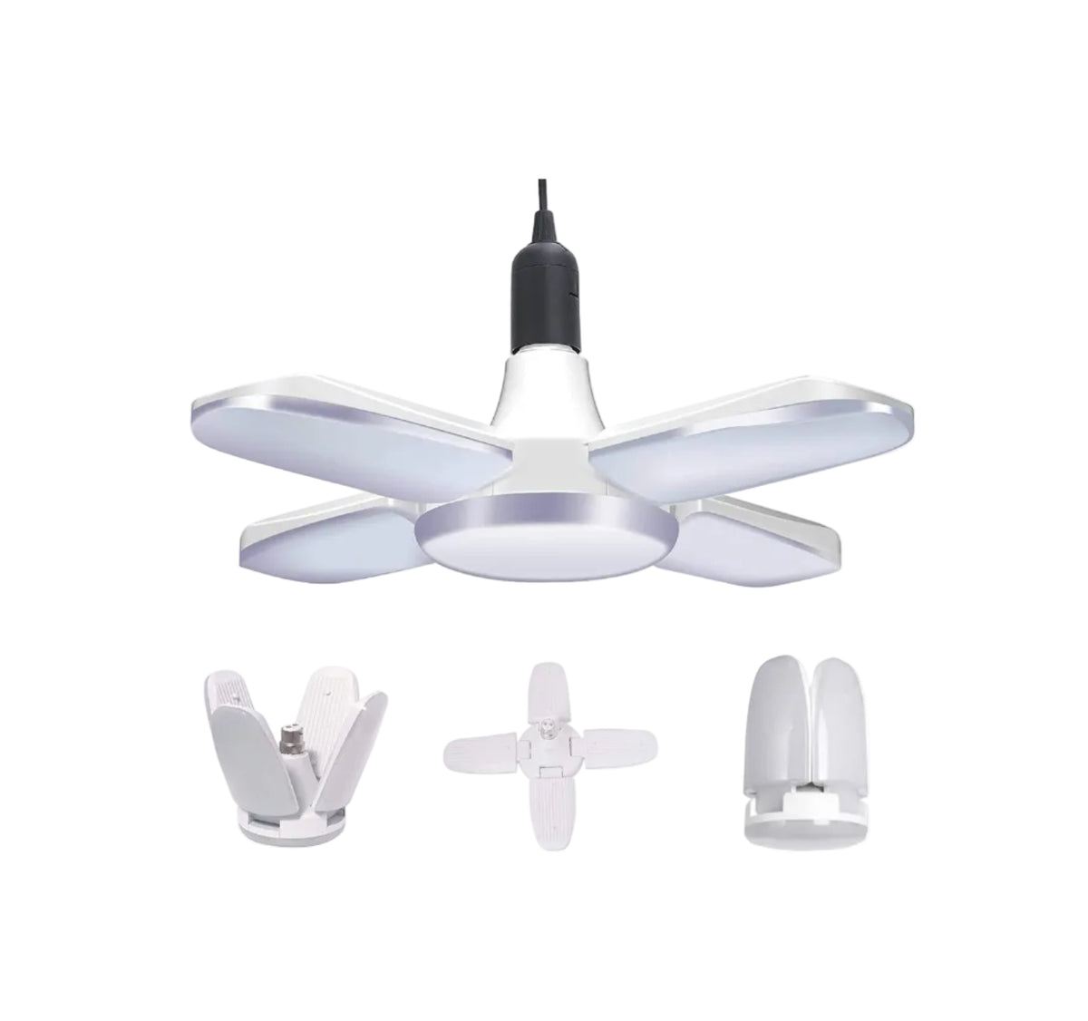 Gesto 28W Deformable Fan Shape High Bright Led Bulb-Upto 85% Energy Saving-B22 CFL Led Bulb for home,office,shop,hospital,factory-(Cool White-6500K) Pack of 1