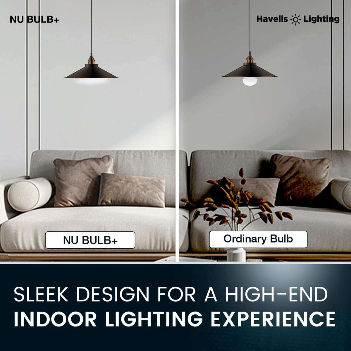 Havells T Shape Led NU Bulb 15W B22 Base|14% Wider Light Spread|100 Lumens Per Watt|Inbuilt 4.0Kv Surge Protection| 320 Degree Rotation For Multiple Applications (6500K,Cool Day Light) - Pack Of 6