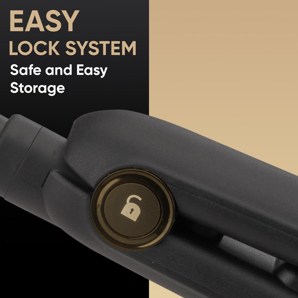 VEGA Classic Hair Crimper with Quick Heat Up & Ceramic Coated Plates, Power Indicator Light