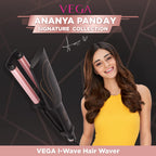 VEGA I-Wave Hair Waver, VHWR-01 & VEGA 3 in 1 Hair Styler, Straightener, Curler