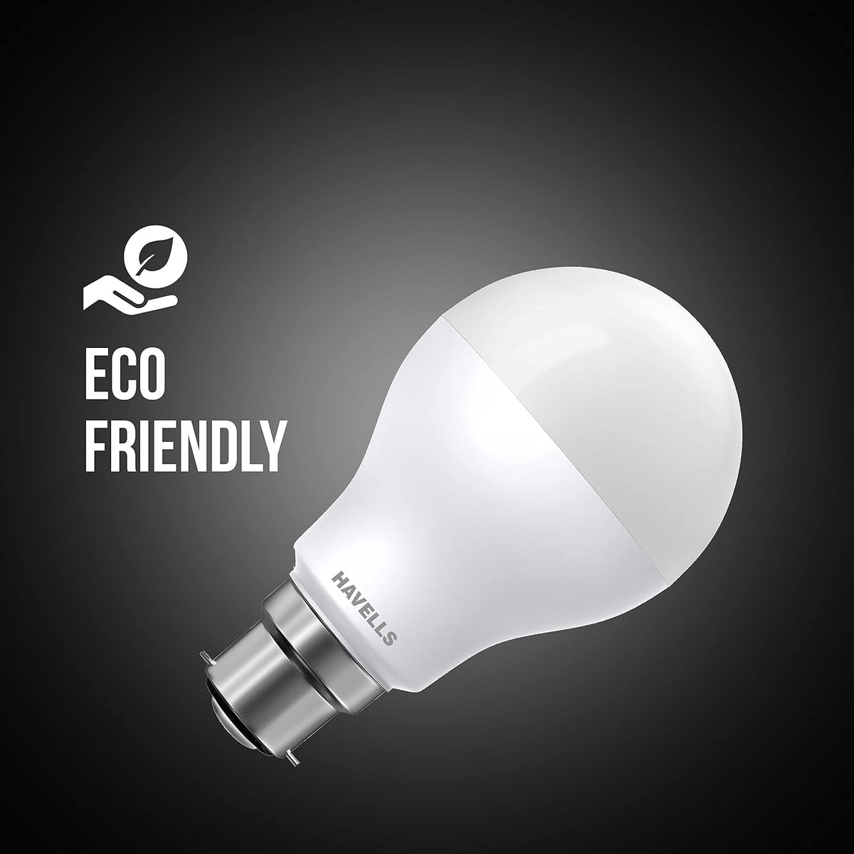Havells 9W B22D LED Cool Day Light Lamp (White) - Pack of 4