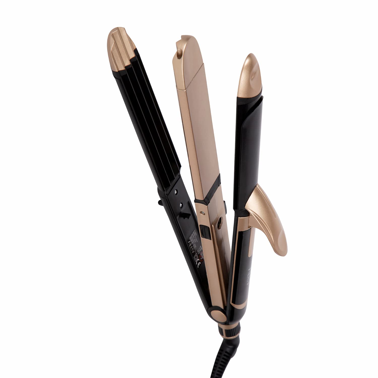 VEGA I-Wave Hair Waver, VHWR-01 & VEGA 3 in 1 Hair Styler, Straightener, Curler