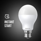 Havells 9W B22D LED Cool Day Light Lamp (White) - Pack of 4