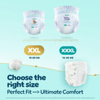 Pampers Premium Care Pant Style Baby Diapers XXL 30 Count | No Marks Design | Voted India’s #1 Softest Diaper | All in 1 diaper with 360 Cottony Softness