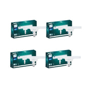 PHILIPS Motion Sensor 12W T-Bulb,Colour: Crystal White,Base:B22(Pack of 4) (929003127813_4)