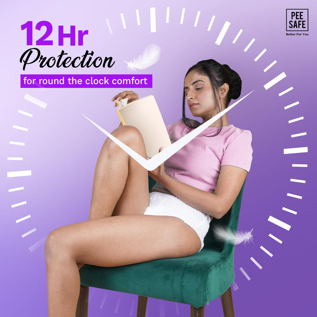 Pee Safe Comfort Period Panties | L-XL | 8 Panties ...