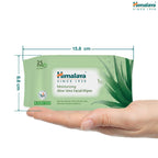 Himalaya Moisturising Aloe Vera Facial Wipes, 25 Count