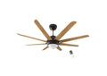 Havells Octet Underlight 1320mm Ceiling Fan (Walnut Black Nickel) | Anti Dust Technology
