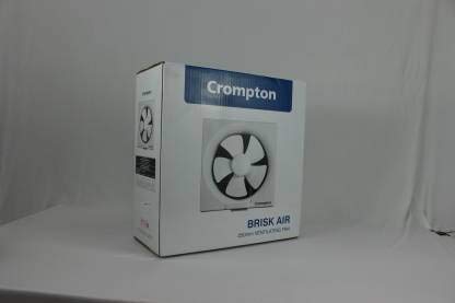 Crompton Brisk Air 150 mm (6 inch) Exhaust Fan for Kitchen, Bathroom and Office (White)