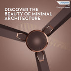 Crompton Premion Aura2 BLDC 1200mm Designer Ceiling Fan | Remote Control | BEE 4 Star Rated | Energy Efficient | Superior Air Delivery | Low Noise | 4 Year...