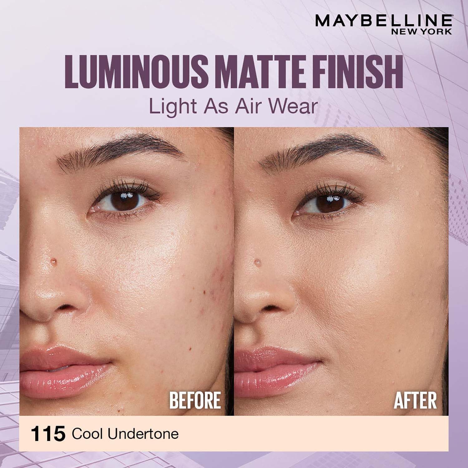 Maybelline New York Super Stay Lumi Matte Liquid Foundation, 228 | 30 HR Long Lasting yet Lightweight, 35ml