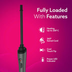 AGARO Hair Curler With 10MM Barrel, Rod, Tong, Chopstick Hair Curler,