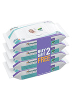 Himalaya Gentle Baby Wipes with Lid (72 x4 packs -288 Wipe) |100% Biodegradable Plant-based fabric | Indian Lotus & Aloe Vera | Skin Friendly PH| Extra Soft