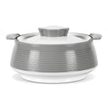 MILTON Venice 1000 Insulated Casserole, 850 ml, Grey | Douuble Walled | Hot & Cold