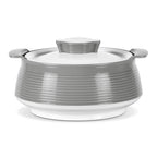 MILTON Venice 1000 Insulated Casserole, 850 ml, Grey | Douuble Walled | Hot & Cold