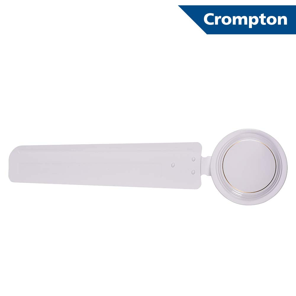 Crompton Hill Briz 1200 mm (48 inch) High Speed Ceiling Fan (Opal White)