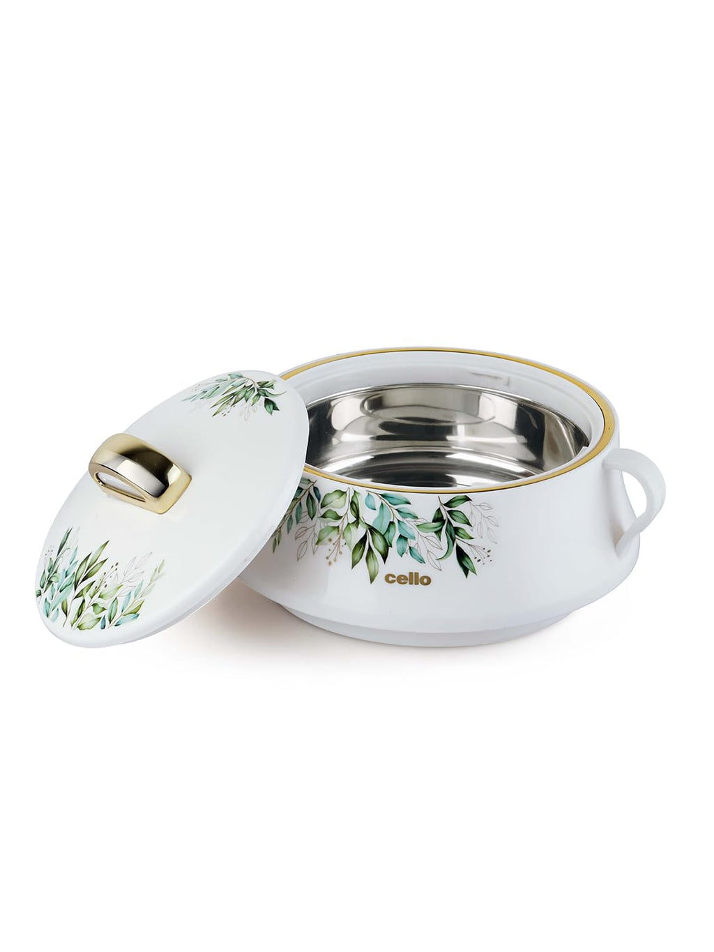 CELLO Midas Casserole Hot Pot Box for Daily Use & Kitchen 1500 ml, White |