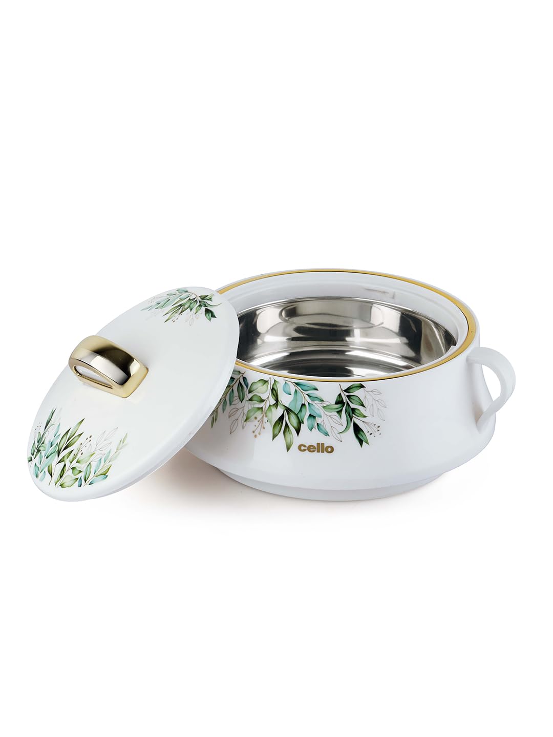 CELLO Midas Casserole Hot Pot Box for Daily Use & Kitchen 1500 ml, White |