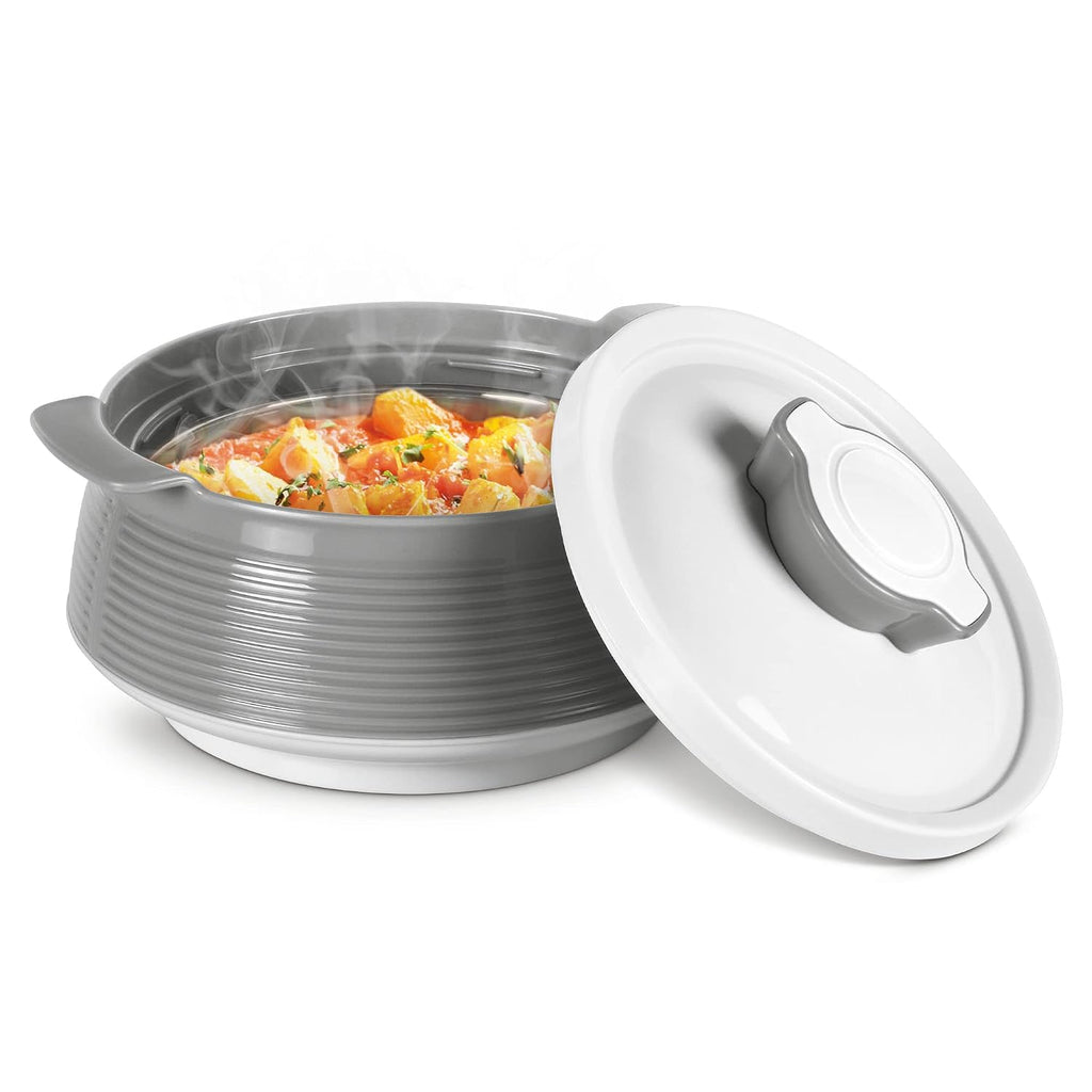 MILTON Venice 1500 Insulated Inner Stainless Steel Casserole, 1.35 litres,